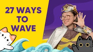 How To Wave With Captain Starlight HowToWave captainstarlight kidscomedy [upl. by Samy]