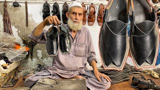 Ingenious Craftsman Make Handmade Leather ShoesProcess Of Making Leather Shoes [upl. by Ludie]