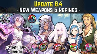 Fallen Julia Bridal Nailah Lysithea Lilith amp Jorge New Refines Update 84  FEH Guide [upl. by Carol-Jean]