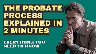 The Probate Process Explained In 2 Minutes [upl. by Laina]