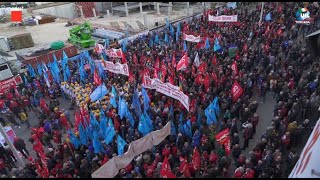 Sciopero CgilUil il video allassemblea regionale toscana [upl. by Nawek186]