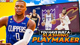 BEST SLASHING PLAYMAKER BUILD ON NBA 2K23 OLD amp NEW GEN [upl. by Keith319]