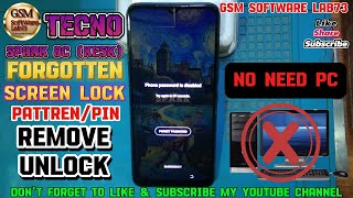 Tecno Spark 8C Hard ResetTecno Spark 8C Screen Lock Remove without PCTecno 8c KE5K Factory Reset [upl. by Meingolda]