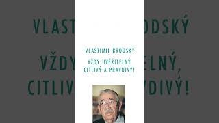 Vlastimil Brodský  Nezapomenutelný a jedinečný upoutávka [upl. by Adnalu]