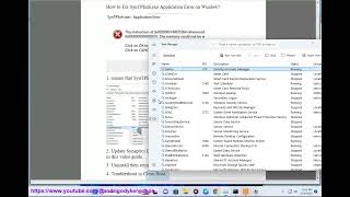 Fix SynTPEnhexe Application Error on Windows [upl. by Guttery1]