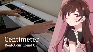 Centimeter RentAGirlfriend OP  the peggies  Piano Cover arr Fonzi [upl. by Nylauqcaj254]