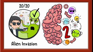 Brain Test 2 Alien Invasion  Level 120 Gameplay Walkthrough Solutions and Answers [upl. by Shepard899]