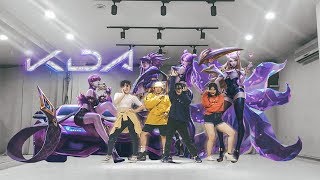 KDA  POPSTARS League of Legends Dance Cover by FRIES BEFORE GUYS [upl. by Treacy]