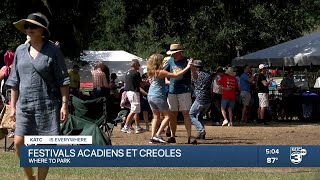 Where to park for Festivals Acadiens et Creoles [upl. by Murry]