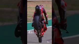 jack miller vs toprak razgatioglu stoppie shorts [upl. by Yemac]