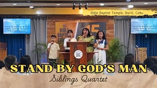 STAND BY GOD’S MAN  Quartet Pastors Appreciation Song  justKLang [upl. by Anavlis]