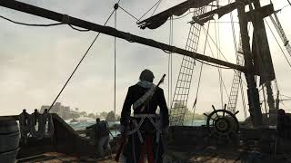 Assassins Creed IV  Upper Ships Deck Ambiance NO TALKING ship creaking waves metal squeak [upl. by Sihonn]