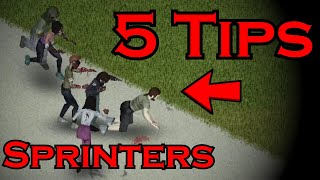 5 ESSENTIAL TRICKS to playing SPRINTERS  Project Zomboid Guide [upl. by Faria]