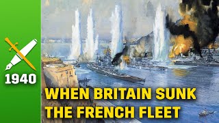 When Britain Blew Up the French Fleet  Mers El Kebir 1940 [upl. by Danit731]