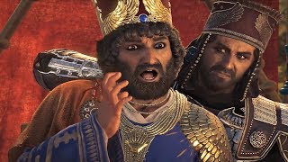 Assassins Vs Xerxes Cutscene  Assassins Creed Odyssey Legacy of The First Blade DLC [upl. by Taggart]