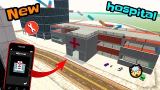 I CREATED A NEW BIGGEST HOSPITAL IN INDIA BIKE DRIVING 3D [upl. by Aurilia]