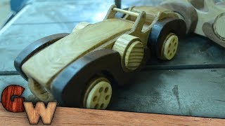 Making A Classic Wooden Toy Car [upl. by Gnut]