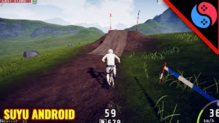 Descenders Gameplay on Suyu Android NCE  Poco F4 Best Settings [upl. by Oirram]