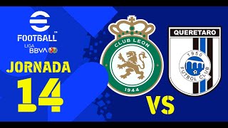 Club León 31 Querétaro  Jornada 14  Apertura 2024 [upl. by Wanids54]