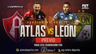 EN VIVO Previo con Medrano Atlas vs León [upl. by Releyks]