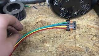 Using a 470 ohm 12 watt resistor inline to power a bypassed or secondary alternator from Brand X [upl. by Oremo]