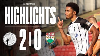 Heed defeat Barnet to stay top amp unbeaten 📈  Gateshead 20 Barnet  HIGHLIGHTS [upl. by Landy365]