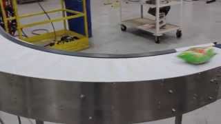 Single File Spiral Incline Conveyor by MultiConveyor LLC [upl. by Felicia]