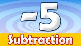 Subtraction 5 Math Song [upl. by Yniar]