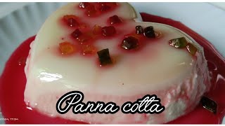 Italian dessert Panna cotta  Sweet Recipe Designer Food [upl. by Alejandrina]