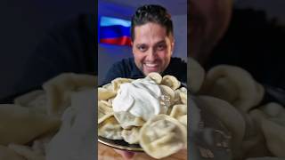 Pelmeni shorts asmr mukbang [upl. by Retrac191]