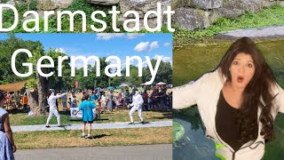 Amazing Walking Tour DARMSTADT  Germany 🇩🇪 4K 60fps UHDtraveler fatiha [upl. by Goodyear486]