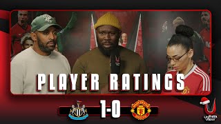 Rashford Scores 0  Newcastle 10 Man United  Player Ratings [upl. by Bach]