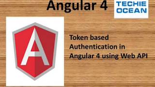 Token authentication in Angular using web API [upl. by Herod]