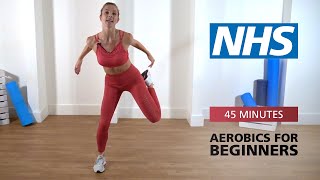 Aerobics for beginners  45 minutes  NHS [upl. by Debera]