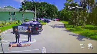 Federal lawsuit filed against fired Palm Beach Gardens police officer who pulled gun on unarmed man [upl. by Nilrac]