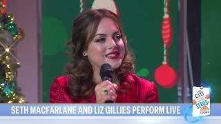 Liz Gillies and Seth MacFarlane  Rudolph The RedNosed Reindeer Live from The TODAY SHOW [upl. by Devy]