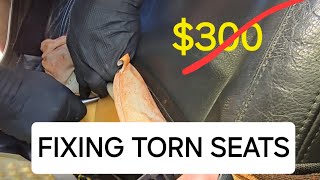 DONT BUY NEW SEATS FIX THEM INSTEAD Volvo S40 T5 AWD Manual Restoration [upl. by Esirahs804]