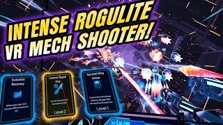 Silicon War Blitz  A Highly Addictive VR Roguelite Mech Shooter with Bullet Hell Elements [upl. by Trueman]