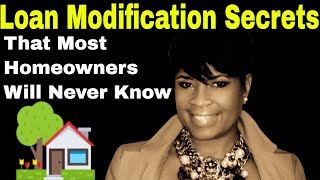 Loan Modification Secrets Loan Modification Explained [upl. by Bertie]