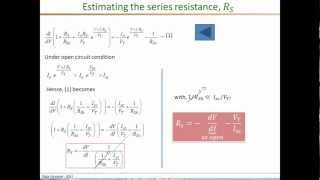 PV model parameter extraction part2RshRs [upl. by Alieka]