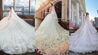 2019 Most Beautiful Luxurious Bridal Dress Collection  Gorgeous Wedding Dresses [upl. by Ardnaxela]