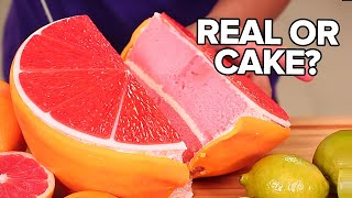 4 Citrus Fruits CAKES  How To Cake It [upl. by Doria948]