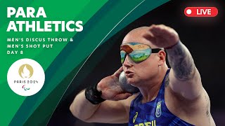 Para Athletics  Mens Discus Throw amp Mens Shot Put Finals  Day 8 [upl. by Noerb]