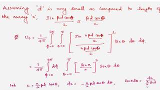 ANTENNA unit 3 directivity calculation of broadside and end fire array [upl. by Orat]