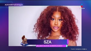 SZA es la artista MÁS NOMINADA para los Grammy Awards ® 2024 [upl. by Mascia]