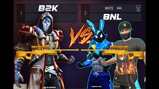 BNL WHITE 444 VS B2K  1VS2 ONLY AWM CHALLENGE [upl. by Symon]