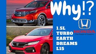 15L Turbo Honda Oil Dilution Explained CRV Accord Civic [upl. by Otrebmal]