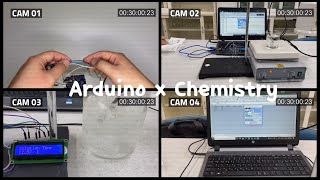 Arduino 끓는점 오름과 어는점 내림 확인하기  아두이노 방수 온도 센서 PLXDAQ 화학2 묽은 용액의 총괄성 실험 [upl. by Philine]