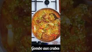 Délicieuse sauce Gombo aux crabes cuisine cuisineafricaine saucegombo [upl. by Eyanaj581]