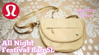 Lululemon All Night Festival Bag 5L Review  NEW Version [upl. by Grondin703]